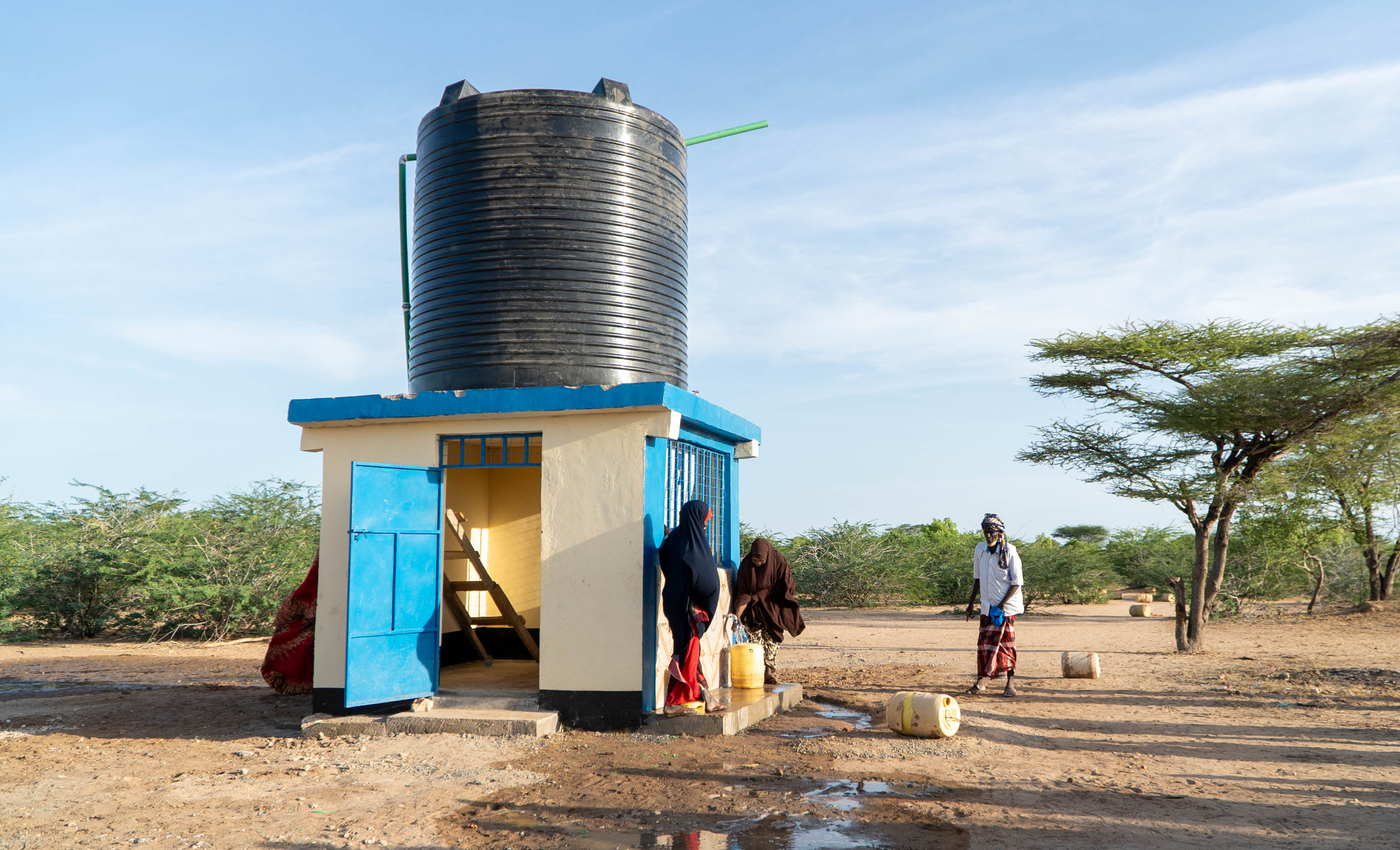Children receiving aid